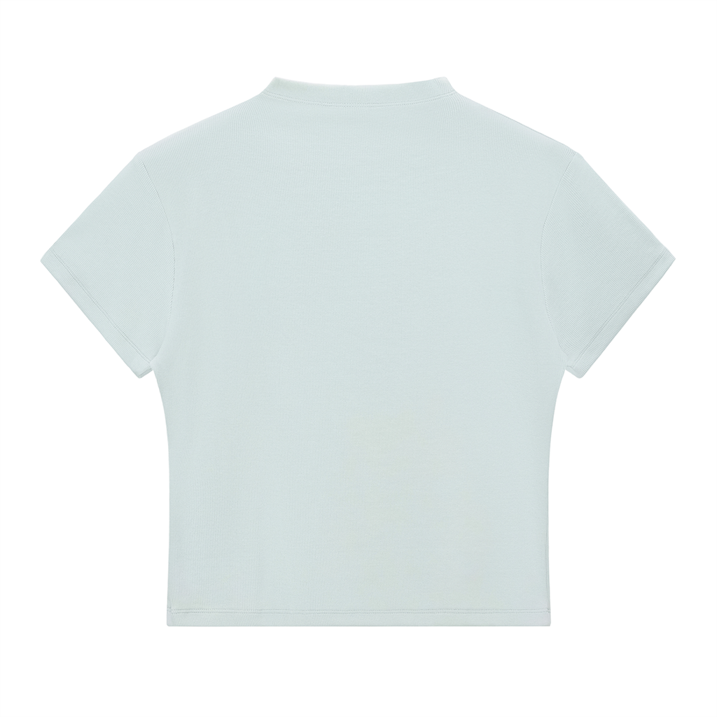 Essential Slim Fit Mock Neck T-Shirt