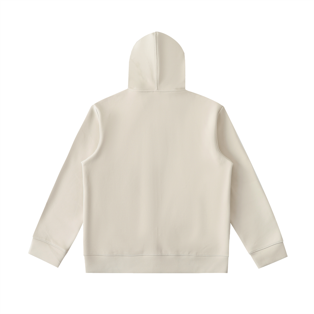 Essential Heavyweight High Neck  Zip-Up Hoodie