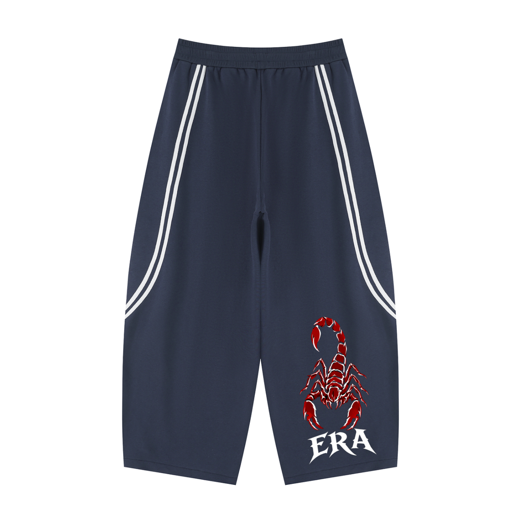 Unisex Wide Leg Piping Sweatpants