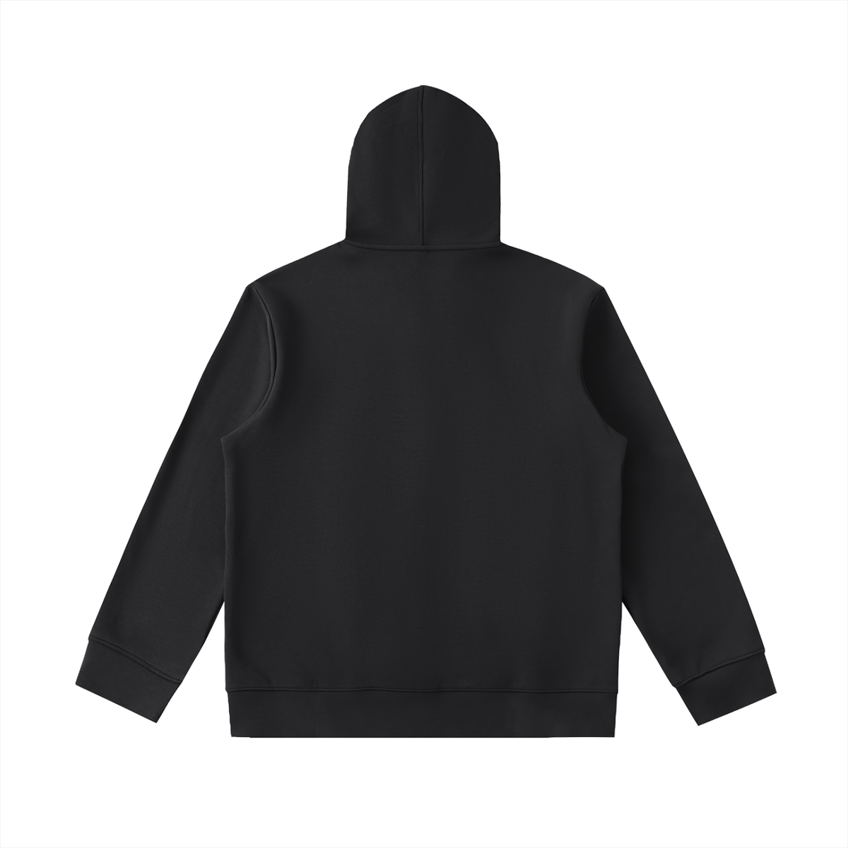 Essential Heavyweight High Neck  Zip-Up Hoodie
