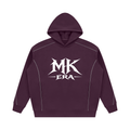 Unisex Oversized Piping Fleece Hoodie