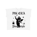Raw Edge Boxy Non-Shrink T-Shirt