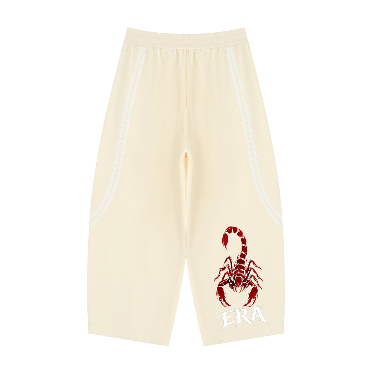 Unisex Wide Leg Piping Sweatpants