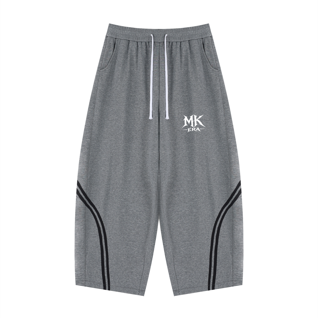 Unisex Wide Leg Piping Sweatpants