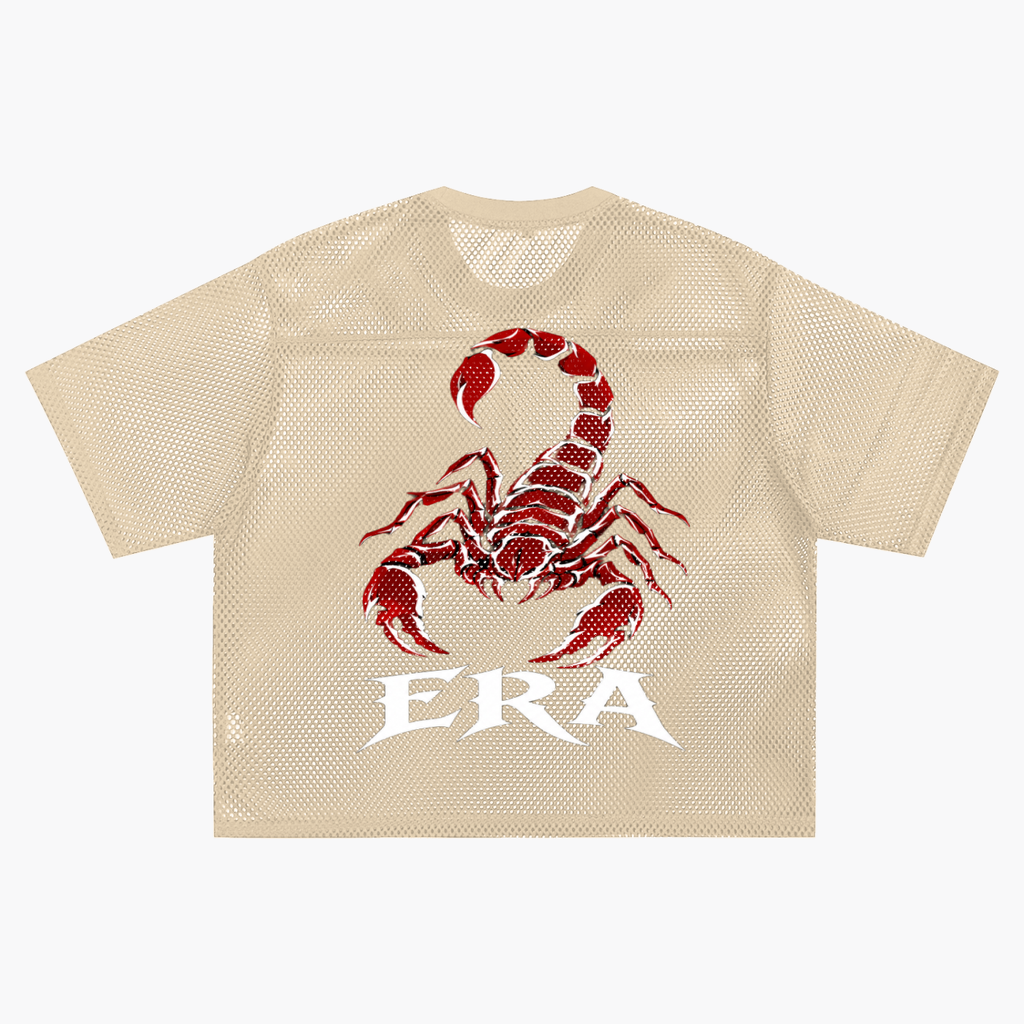See-through Boxy Net T-Shirt