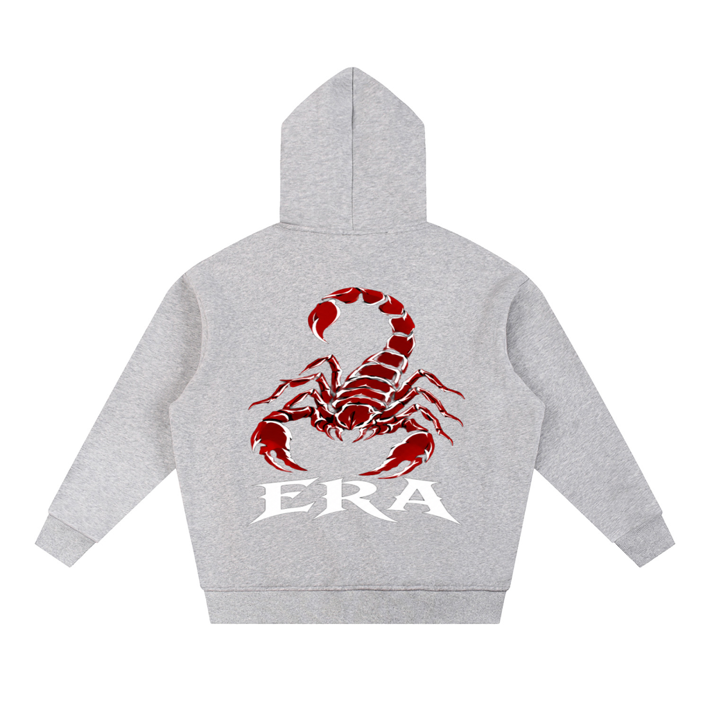 Sun Fade Contrast Tape Fleece Hoodie