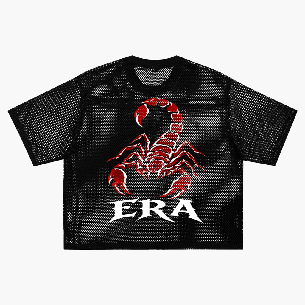 See-through Boxy Net T-Shirt