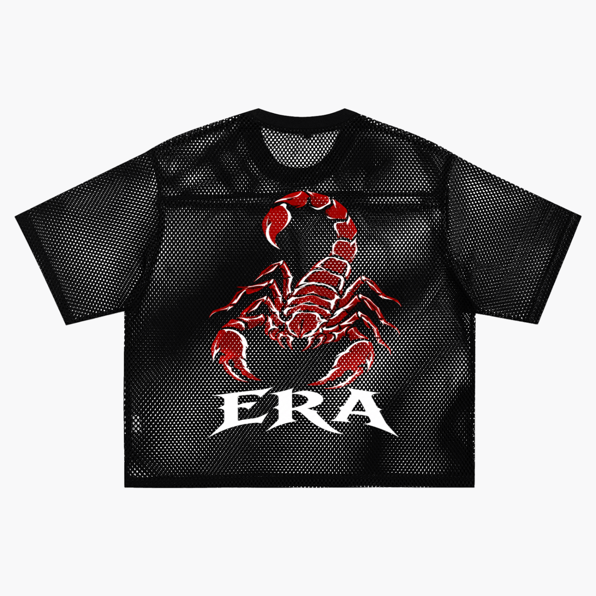 See-through Boxy Net T-Shirt